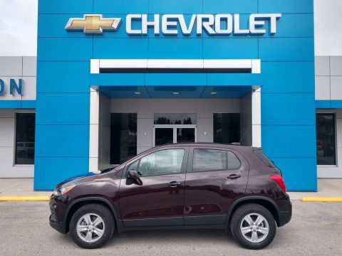 Black Cherry Chevrolet Trax LS AWD.  Click to enlarge.