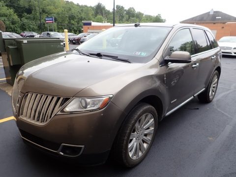 Mineral Gray Metallic Lincoln MKX AWD.  Click to enlarge.