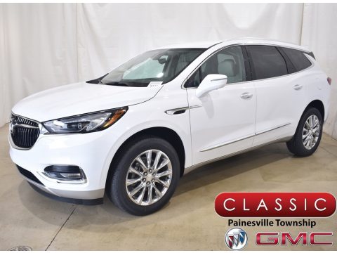 Summit White Buick Enclave Essence AWD.  Click to enlarge.