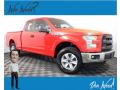 2017 Ford F150 XL SuperCab 4x4 Race Red