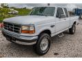 Front 3/4 View of 1996 Ford F250 XL Extended Cab 4x4 #8
