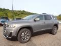 Front 3/4 View of 2021 GMC Acadia SLE AWD #1