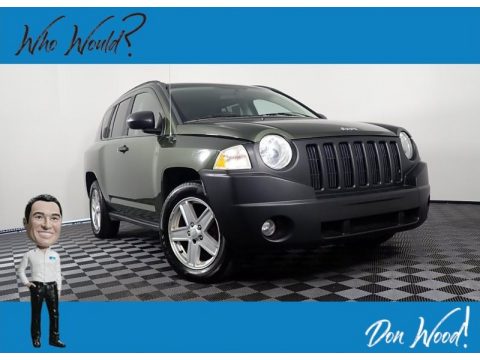 Jeep Green Metallic Jeep Compass Sport 4x4.  Click to enlarge.