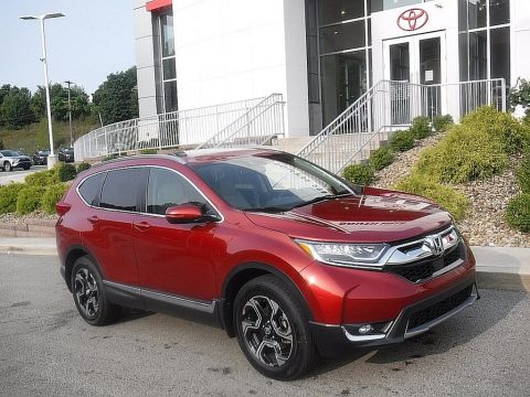 Molten Lava Pearl Honda CR-V Touring AWD.  Click to enlarge.