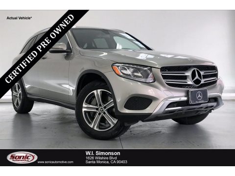 Mojave Silver Metallic Mercedes-Benz GLC 300.  Click to enlarge.