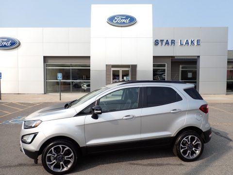 Moondust Silver Metallic Ford EcoSport SES 4WD.  Click to enlarge.