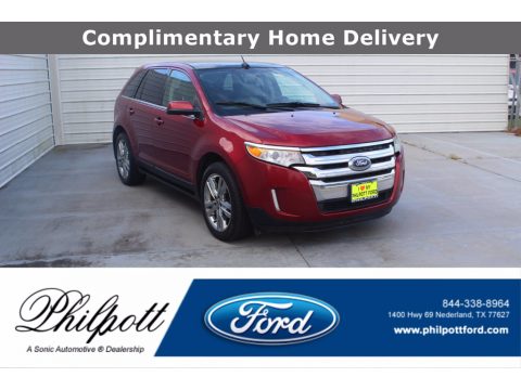 Ruby Red Ford Edge Limited EcoBoost.  Click to enlarge.