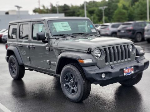 Sting-Gray Jeep Wrangler Unlimited Sport 4x4.  Click to enlarge.