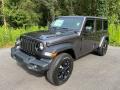 Front 3/4 View of 2021 Jeep Wrangler Unlimited Sport 4x4 #2