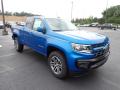 Front 3/4 View of 2021 Chevrolet Colorado WT Extended Cab 4x4 #2