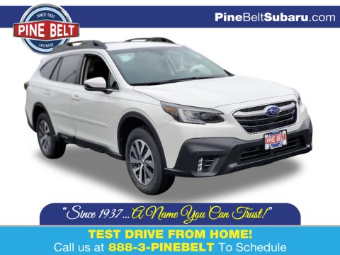 Crystal White Pearl Subaru Outback 2.5i Premium.  Click to enlarge.