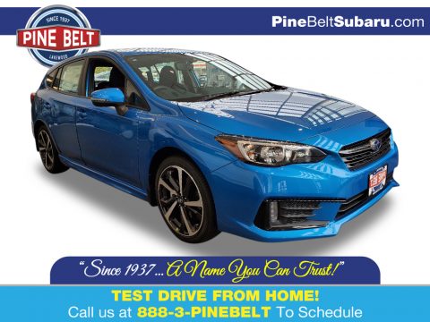 Ocean Blue Pearl Subaru Impreza Sport 5-Door.  Click to enlarge.