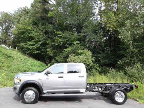 Billet Silver Metallic Ram 4500 Tradesman Crew Cab 4x4 Chassis.  Click to enlarge.