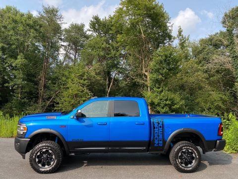 Hydro Blue Pearl Ram 2500 Power Wagon Crew Cab 4x4.  Click to enlarge.