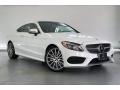 Front 3/4 View of 2018 Mercedes-Benz C 300 Coupe #34