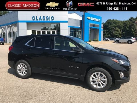 Mosaic Black Metallic Chevrolet Equinox LT AWD.  Click to enlarge.