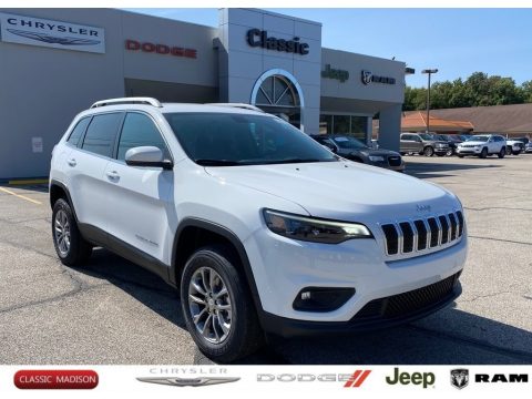 Bright White Jeep Cherokee Latitude Plus 4x4.  Click to enlarge.