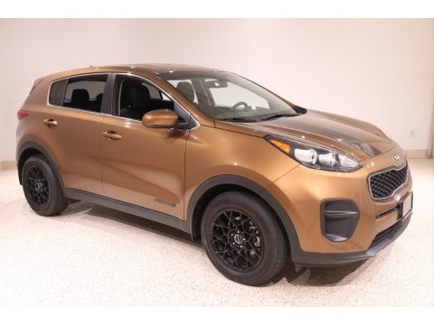 Burnished Copper Kia Sportage LX.  Click to enlarge.
