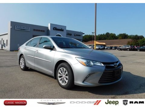 Celestial Silver Metallic Toyota Camry LE.  Click to enlarge.