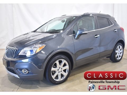 Graphite Gray Metallic Buick Encore Leather.  Click to enlarge.