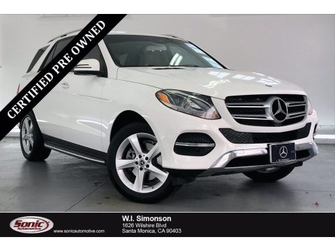 Polar White Mercedes-Benz GLE 350.  Click to enlarge.