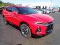 Front 3/4 View of 2021 Chevrolet Blazer RS AWD #8