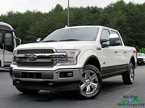 Star White Ford F150 King Ranch SuperCrew 4x4.  Click to enlarge.