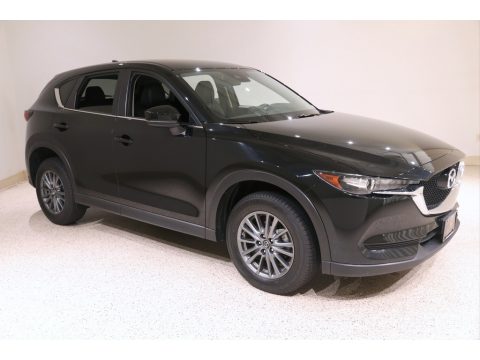 Jet Black Mica Mazda CX-5 Touring AWD.  Click to enlarge.