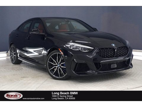 Black Sapphire Metallic BMW 2 Series M235 xDrive Grand Coupe.  Click to enlarge.