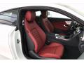  2020 Mercedes-Benz C Cranberry Red/Black Interior #5