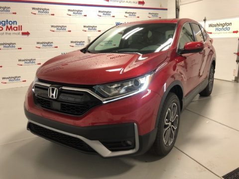 Radiant Red Metallic Honda CR-V EX-L AWD.  Click to enlarge.