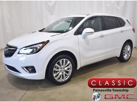 Summit White Buick Envision Premium II AWD.  Click to enlarge.