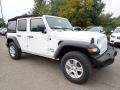 Front 3/4 View of 2021 Jeep Wrangler Unlimited Sport 4x4 #3