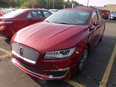 Ruby Red Lincoln MKZ Select AWD.  Click to enlarge.