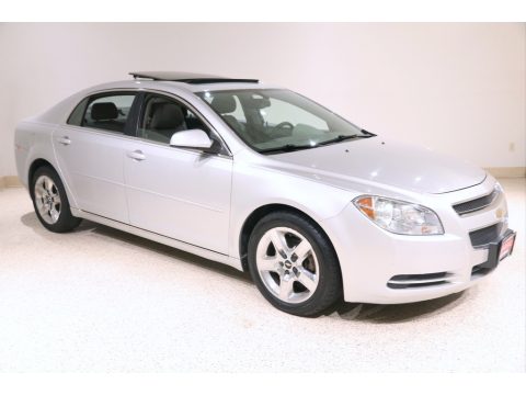 Silver Ice Metallic Chevrolet Malibu LT Sedan.  Click to enlarge.