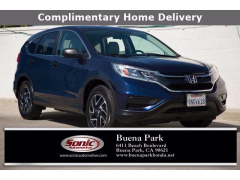 Obsidian Blue Pearl Honda CR-V SE.  Click to enlarge.