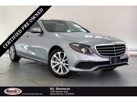 Diamond Silver Metallic Mercedes-Benz E 300 Sedan.  Click to enlarge.