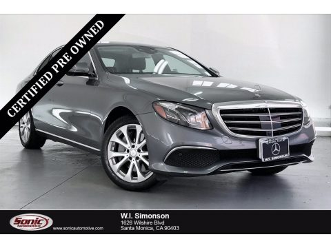 Selenite Grey Metallic Mercedes-Benz E 300 Sedan.  Click to enlarge.