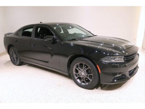 Pitch Black Dodge Charger GT AWD.  Click to enlarge.