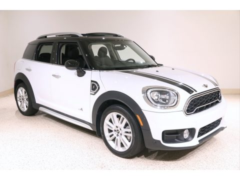 Light White Mini Countryman Cooper S ALL4.  Click to enlarge.