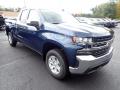 Front 3/4 View of 2021 Chevrolet Silverado 1500 LT Double Cab 4x4 #8