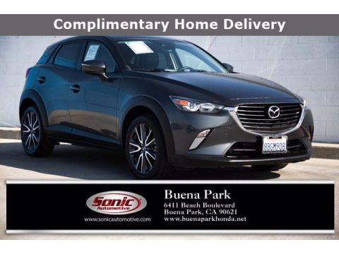 Machine Gray Metallic Mazda CX-3 Touring.  Click to enlarge.