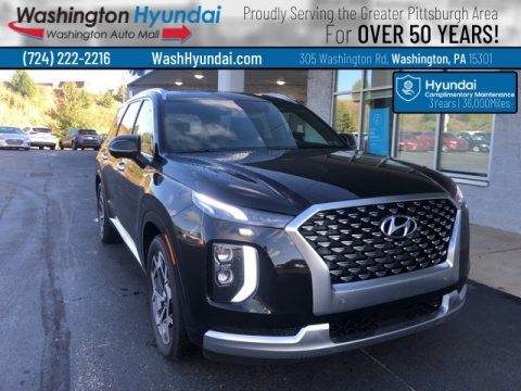 Becketts Black Hyundai Palisade Calligraphy AWD.  Click to enlarge.