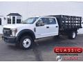 2018 Ford F550 Super Duty XL Crew Cab 4x4 Chassis