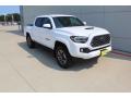 Front 3/4 View of 2021 Toyota Tacoma TRD Sport Double Cab 4x4 #2