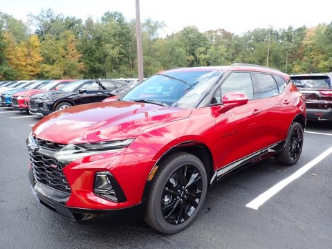 Cherry Red Tintcoat Chevrolet Blazer RS AWD.  Click to enlarge.