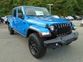 Front 3/4 View of 2021 Jeep Gladiator Willys 4x4 #3