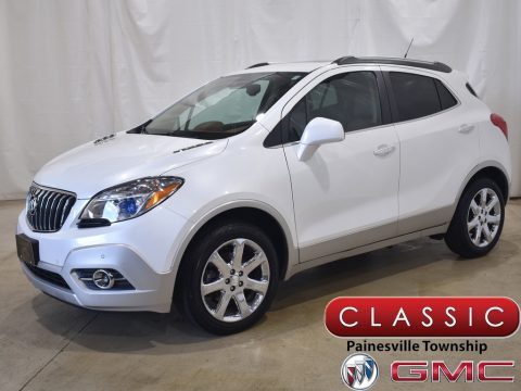 White Pearl Tricoat Buick Encore Premium AWD.  Click to enlarge.