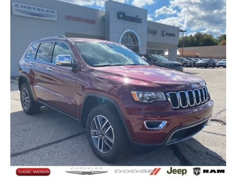 Velvet Red Pearl Jeep Grand Cherokee Limited 4x4.  Click to enlarge.