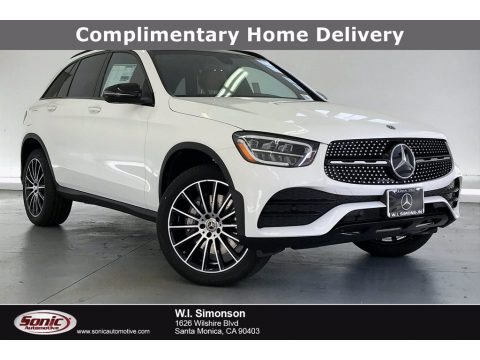 Polar White Mercedes-Benz GLC 300.  Click to enlarge.